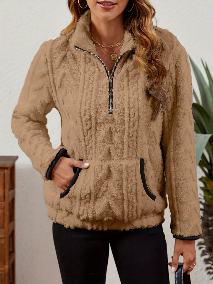 Delilah | Cozy Half-Zip Pullover