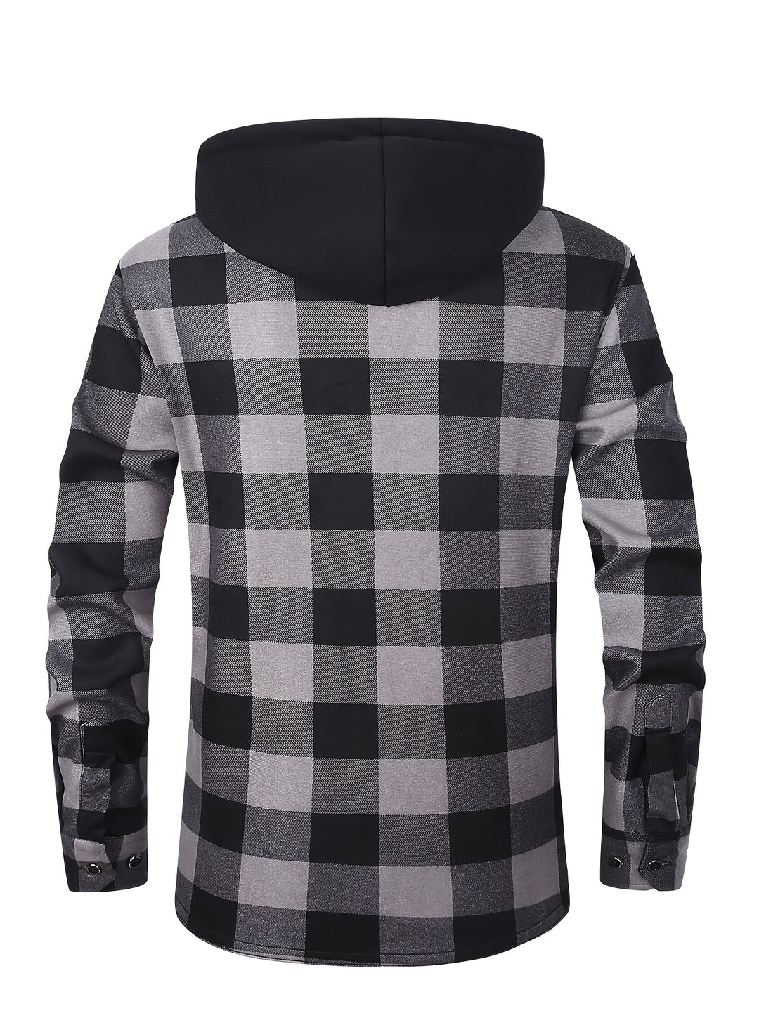 Desmond | Hooded Check Shirt Jacket