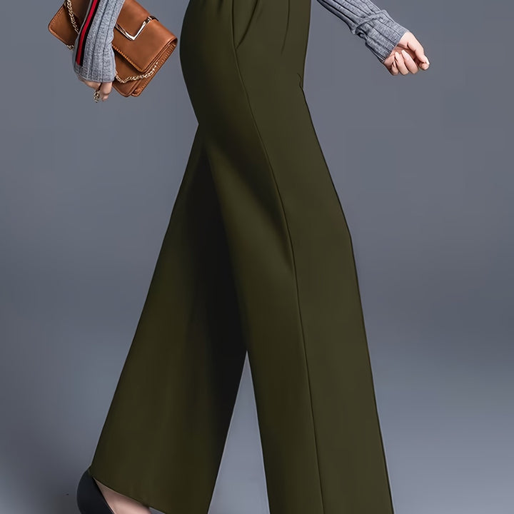 Claudia | High-Waisted Wide-Leg Pants