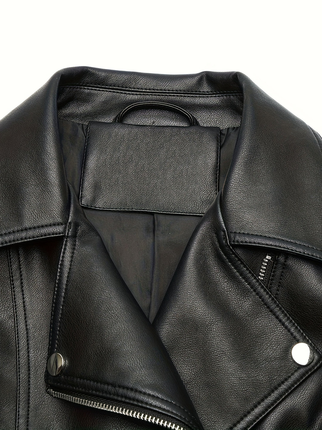 Mabel | Sculpted Zip-Front Moto Jacket