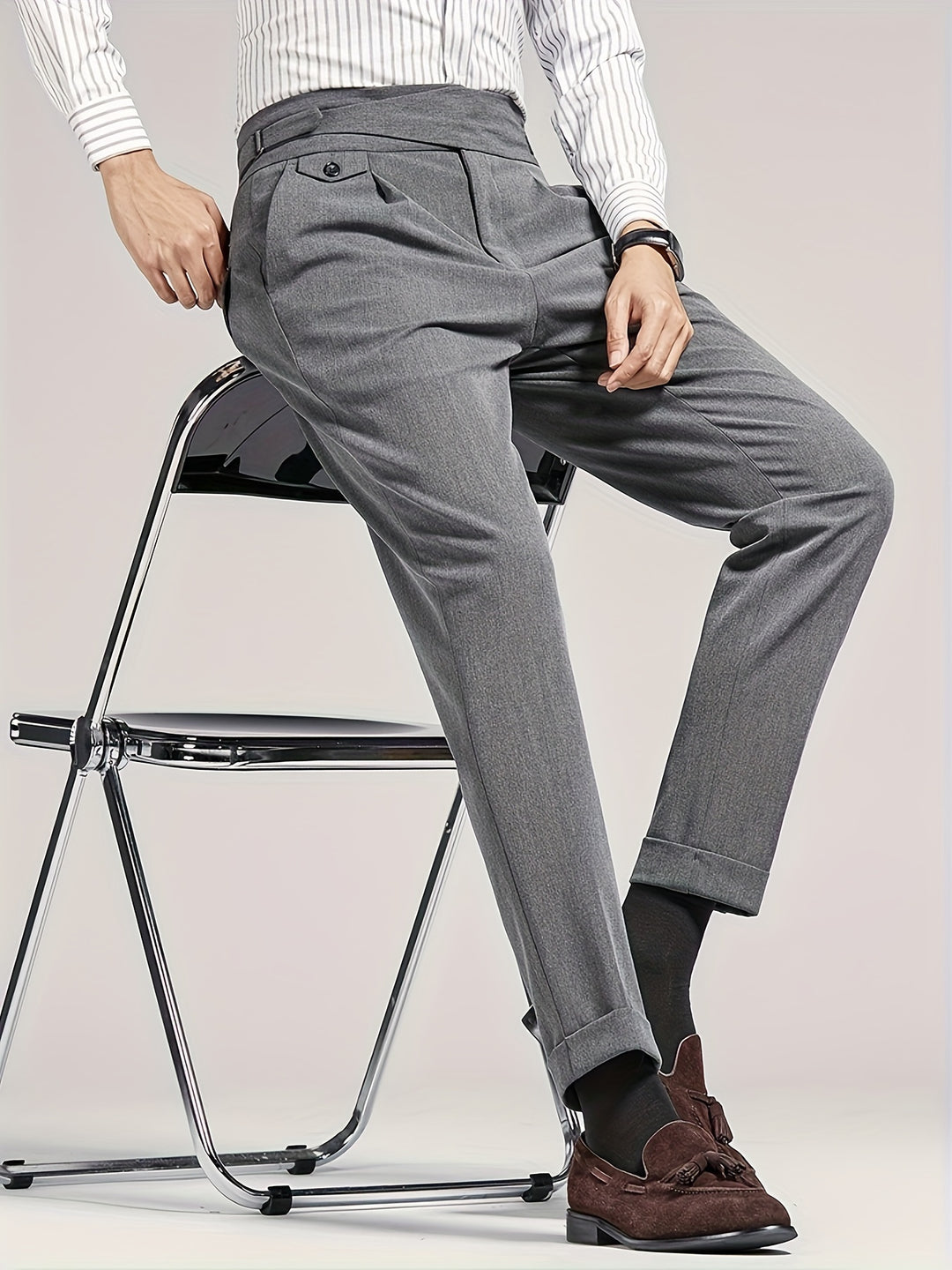 Carter | Tailored Pleated Trousers