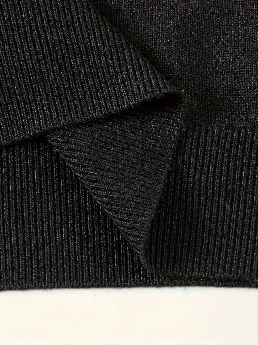 Donovan | Refined Quarter-Zip Polo Sweater