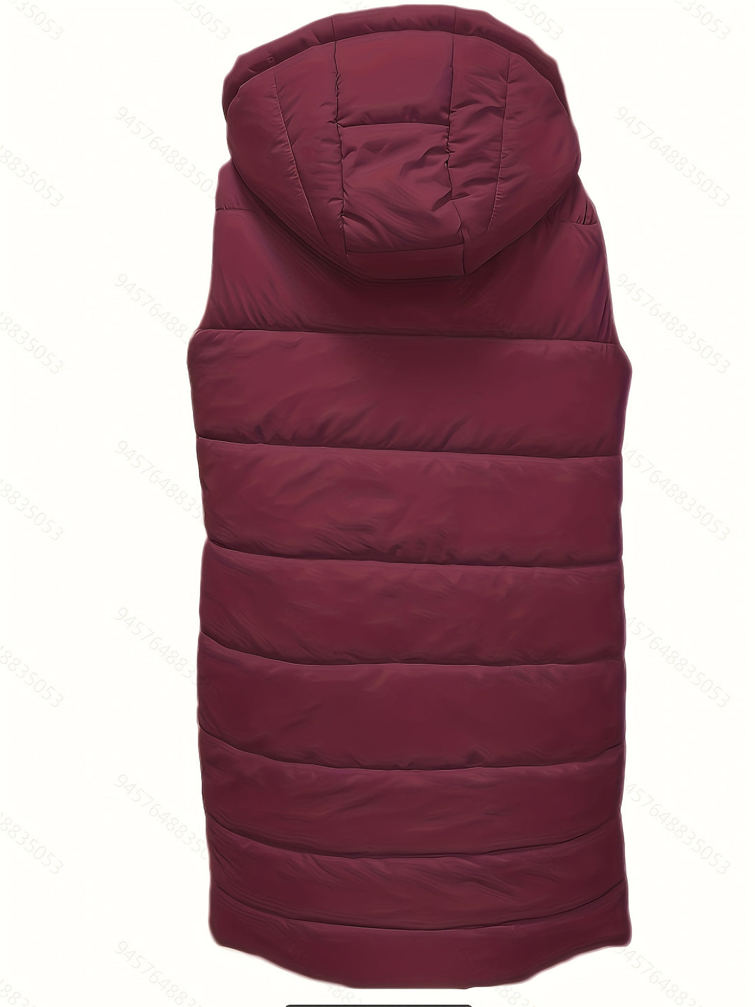 Helen | Longline Hooded Padded Vest