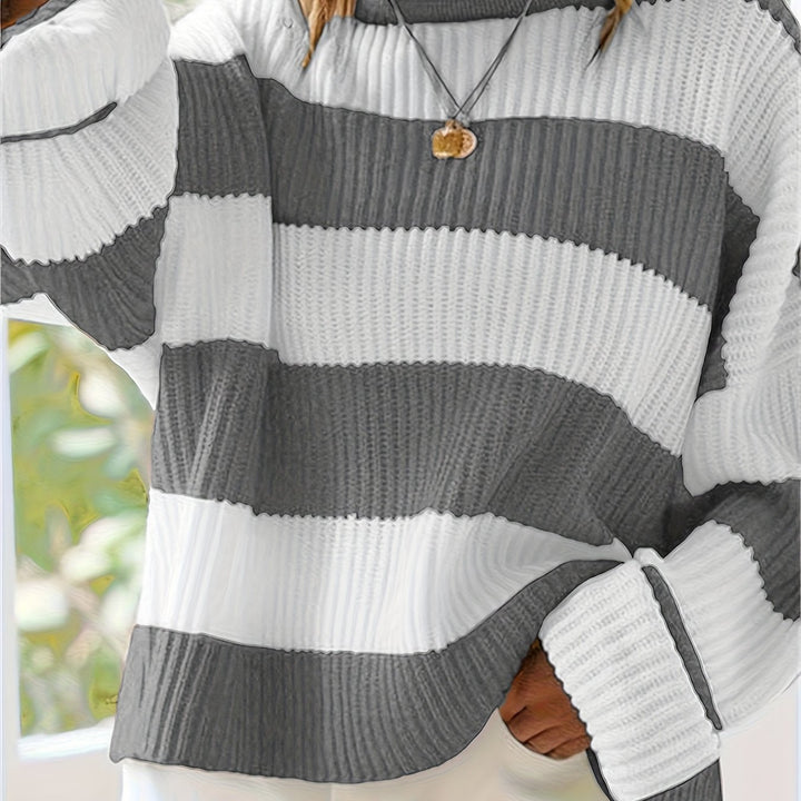 Ivy | Relaxed Colorblock Sweater
