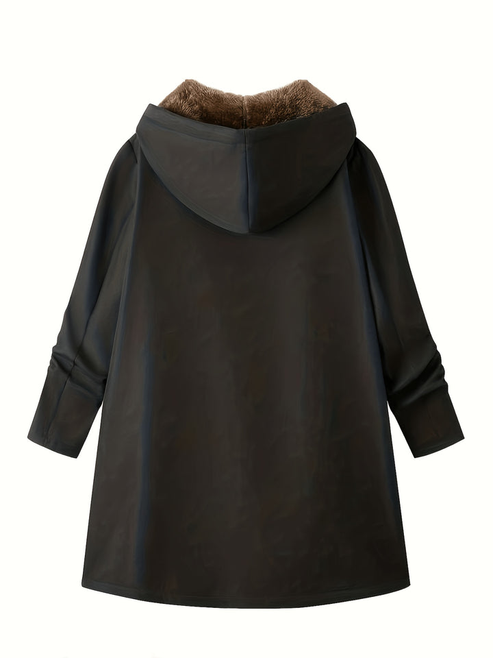 Lorna | Cozy Hooded Longline Coat
