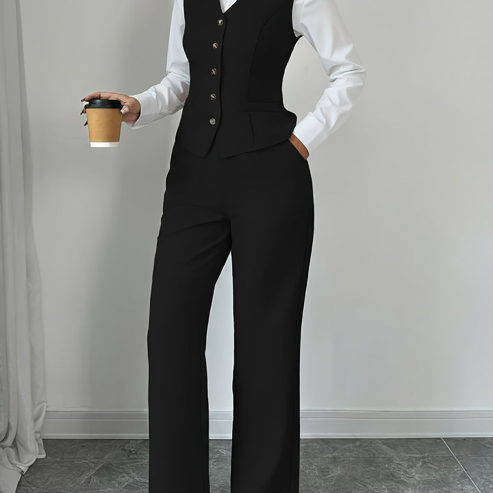 Miriam | Tailored Wide-Leg Trouser Set