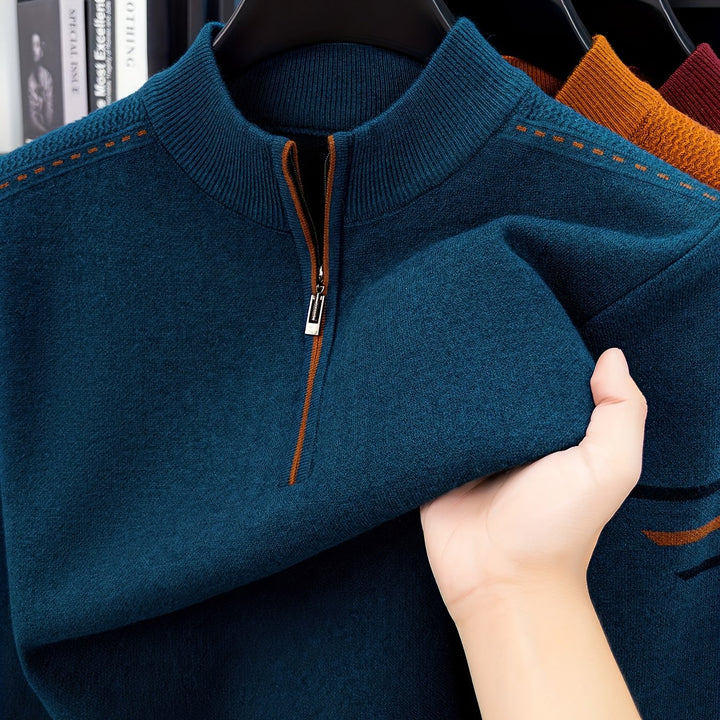 Daniel | Half-Zip Knit Sweater