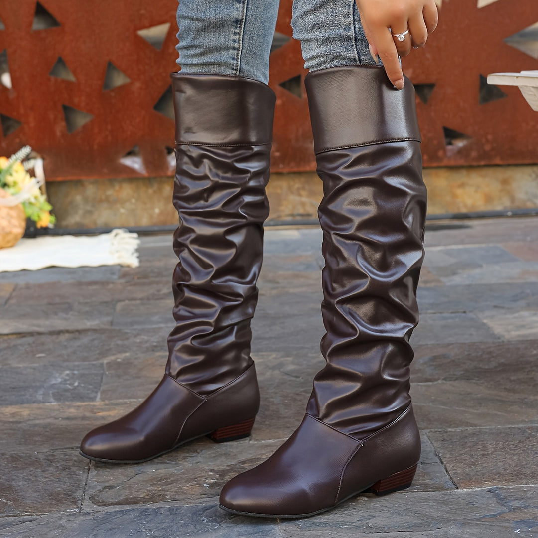 Margot | Slouch Knee-High Boots