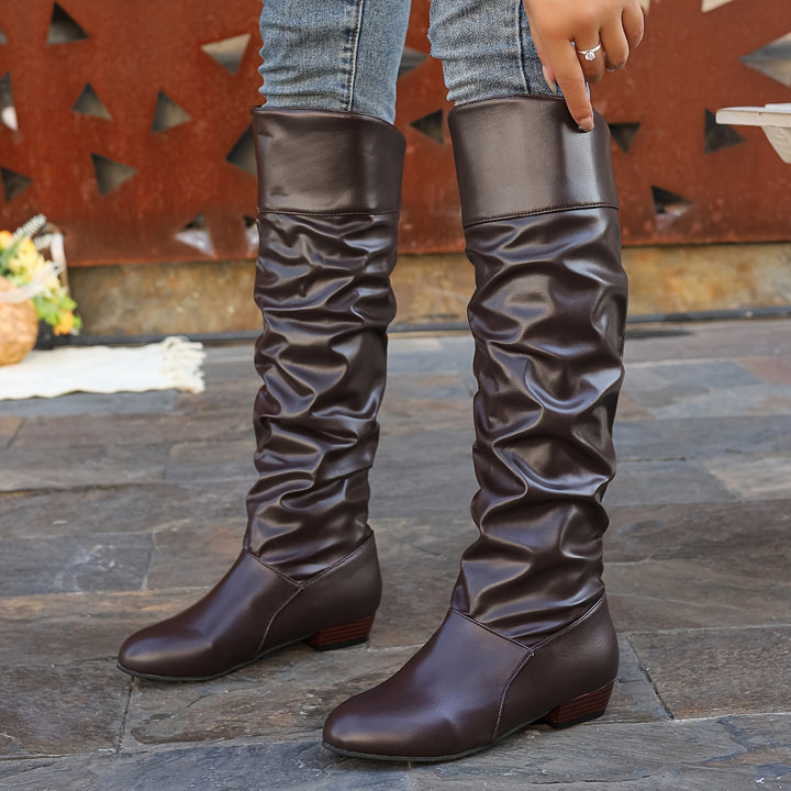 Margot | Slouch Knee-High Boots