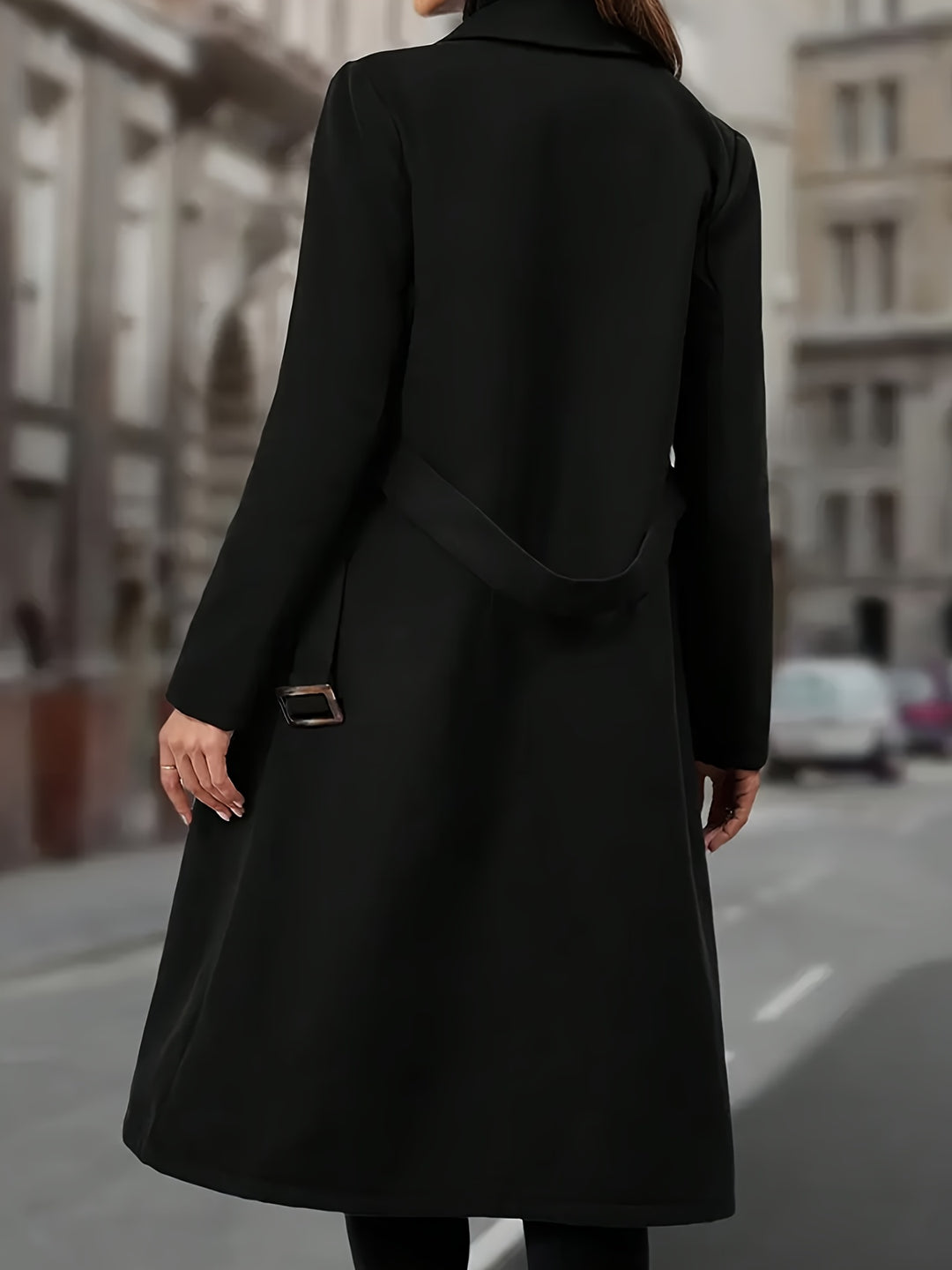 Aurelia | Double-Breasted Long Coat