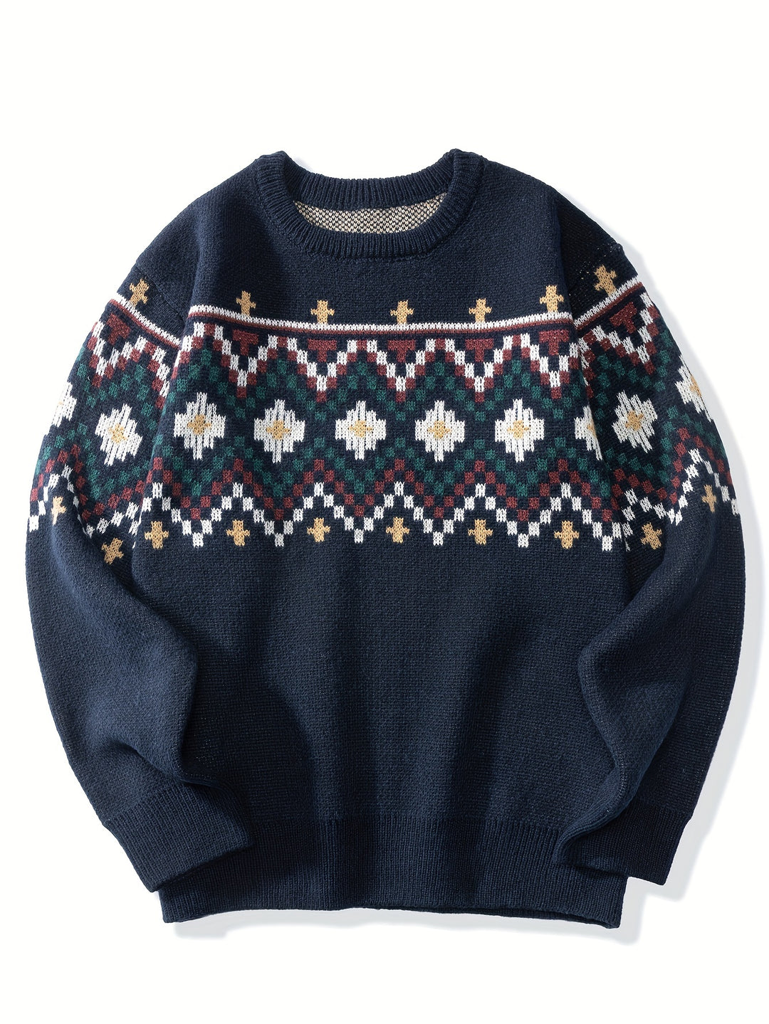 Rhys | Heritage Patterned Sweater