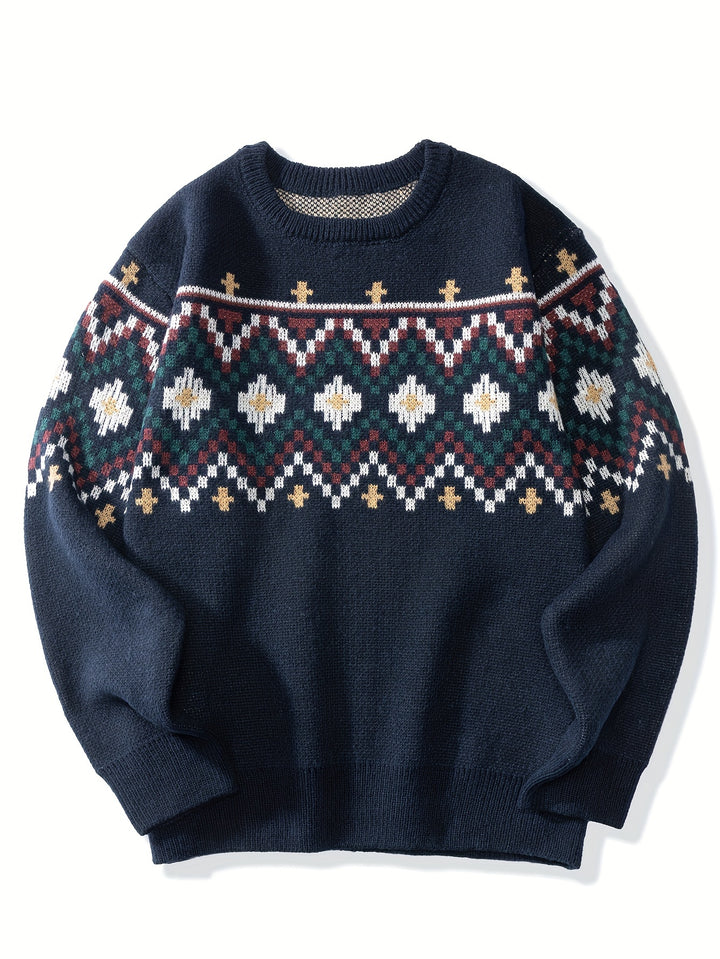 Rhys | Heritage Patterned Sweater