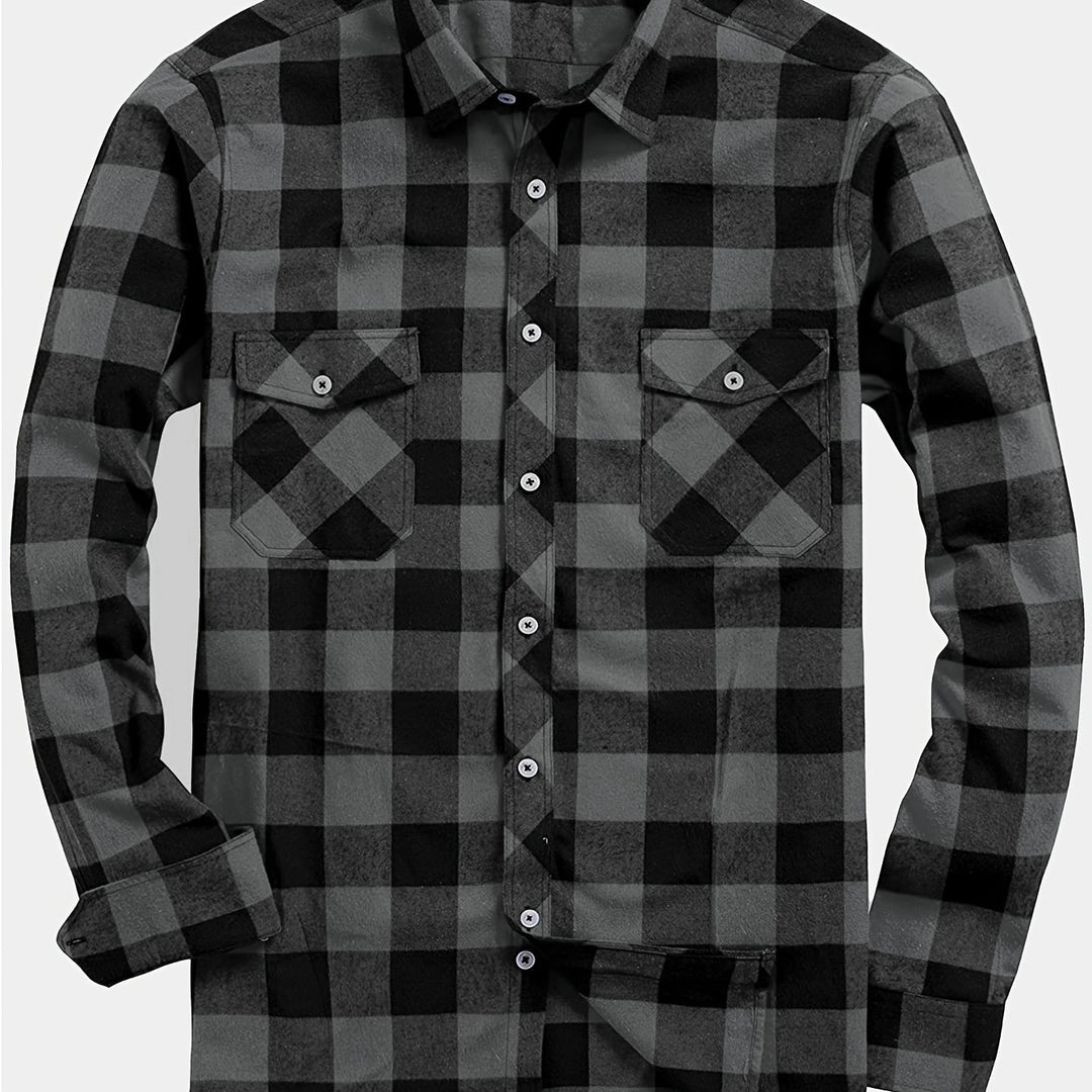 Miles | Classic Checked Flannel Shirt
