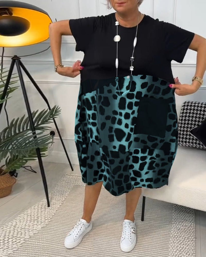 Stephanie | Flowing Silhouette Dress