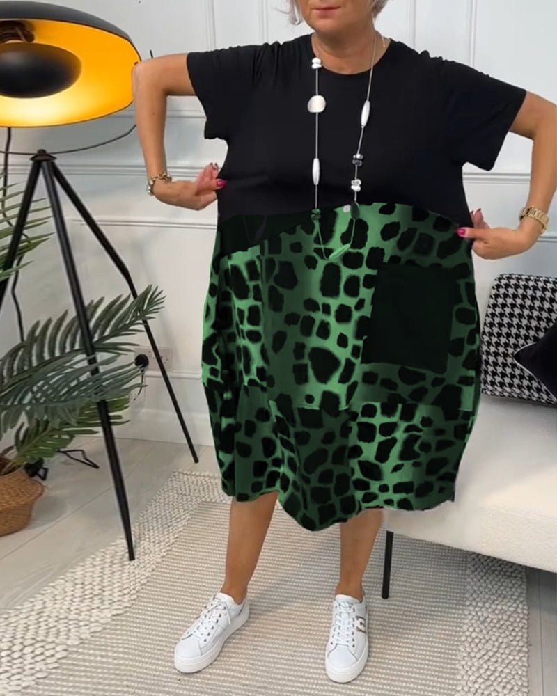 Stephanie | Flowing Silhouette Dress