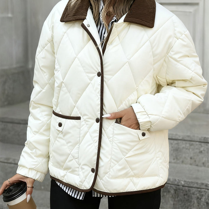 Imogen | Diamond-Quilted Padded Jacket
