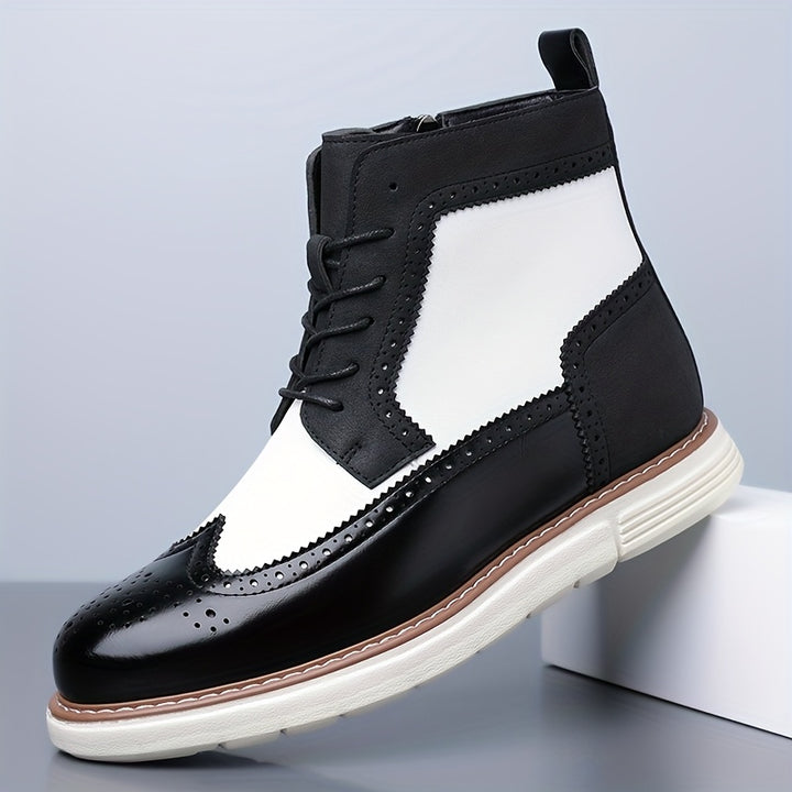 Lawrence | Refined Wingtip Ankle Boots