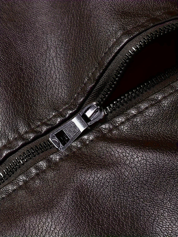 Tobias | Classic Stand-Collar Moto Jacket