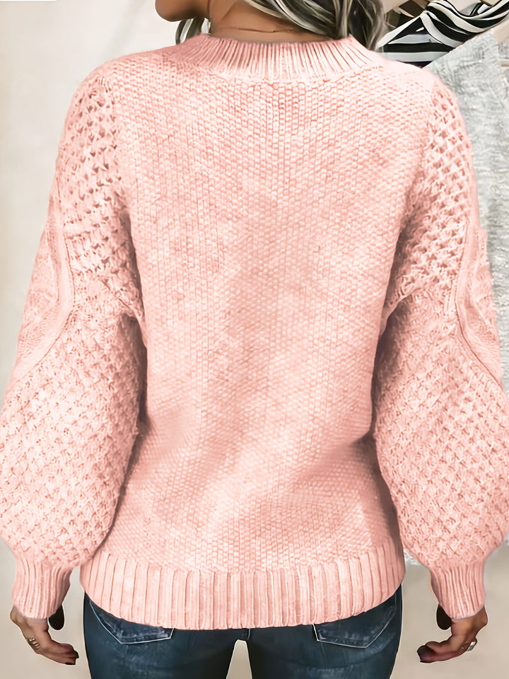 Bonnie | Cozy Lantern-Sleeve Sweater