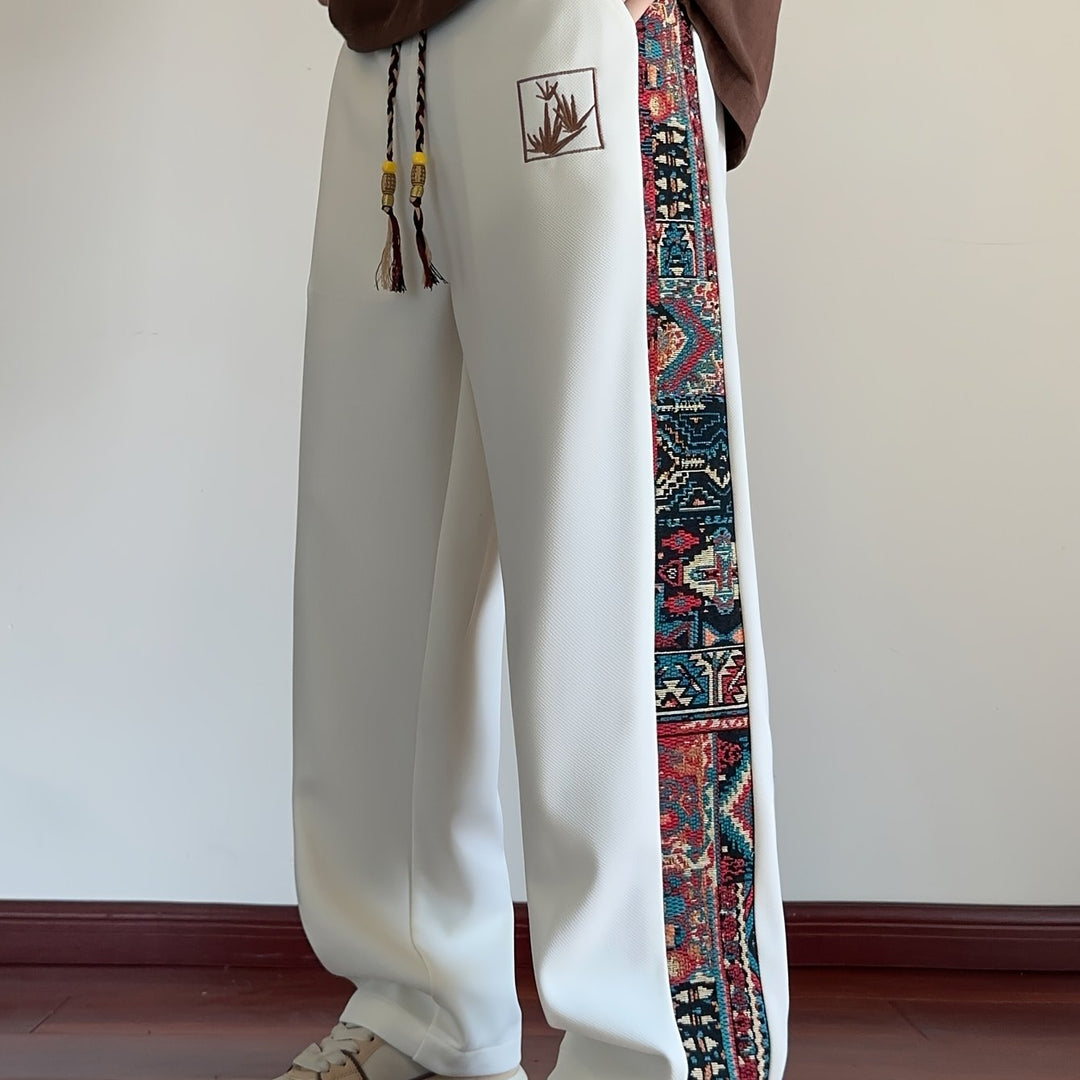 Rafael | Wide-Leg Heritage Trousers