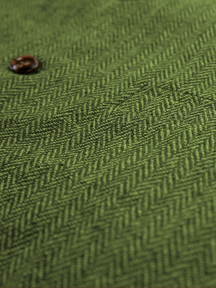 Colton | Heritage Herringbone Vest