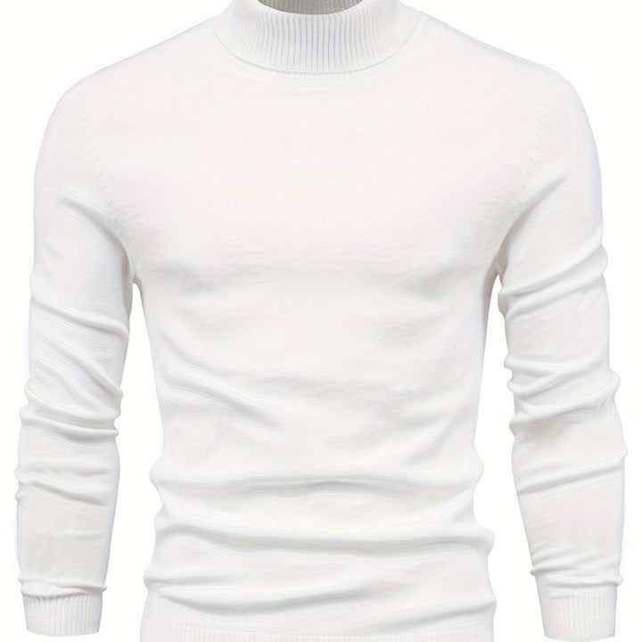 Malcolm | Classic Mock-Neck Sweater