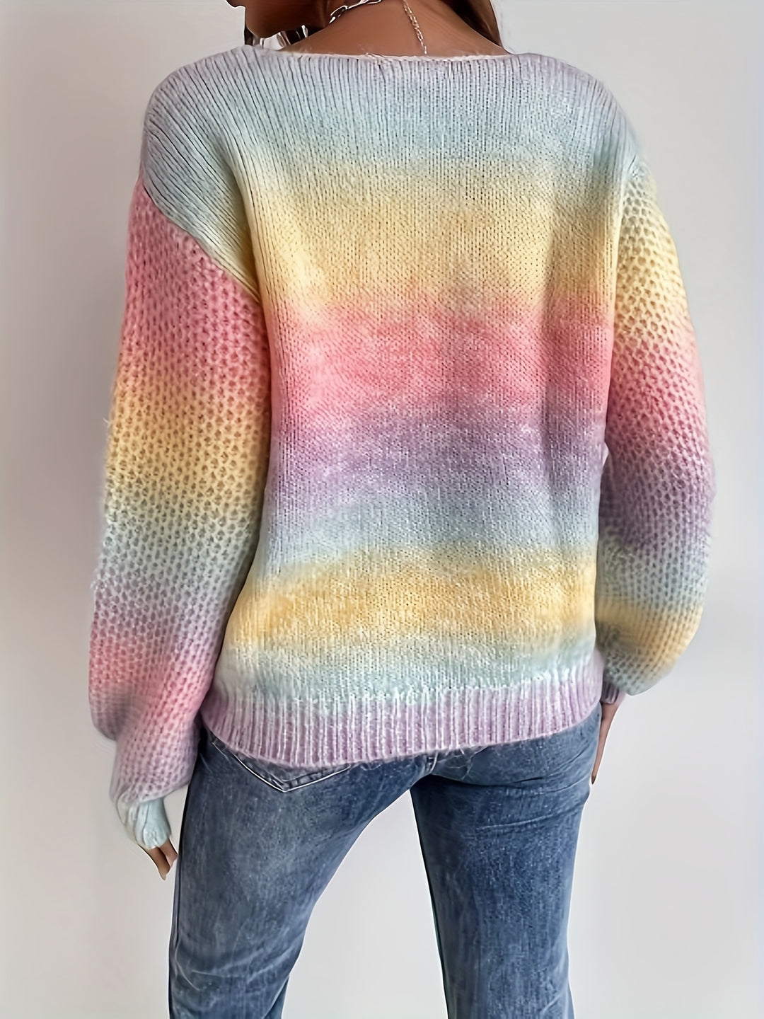 Erica | Relaxed Off-Shoulder Knit Sweater