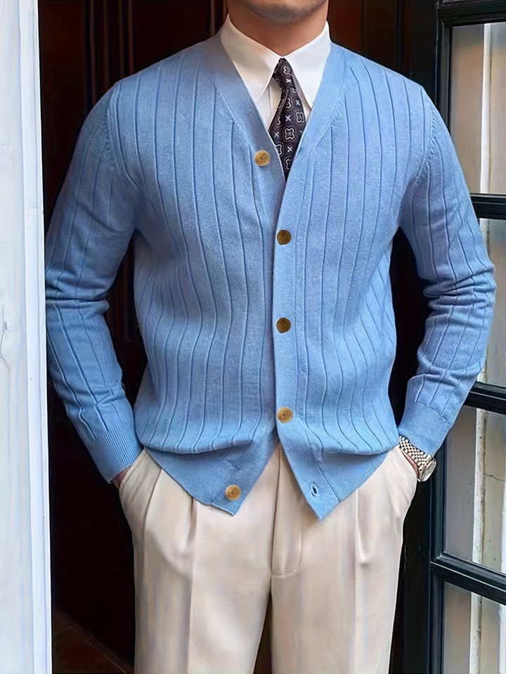 Oliver | Classic Button-Up Cardigan