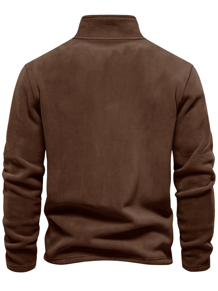 Hugo | Half-Zip Stand-Collar Pullover