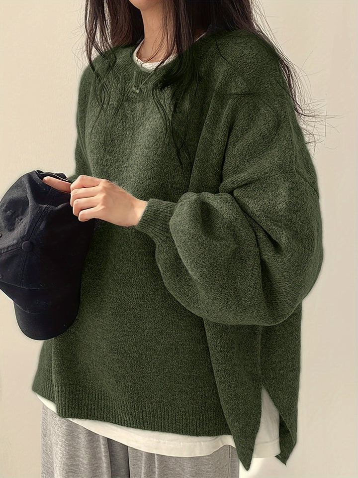 Rachel | Relaxed Drop-Shoulder Sweater