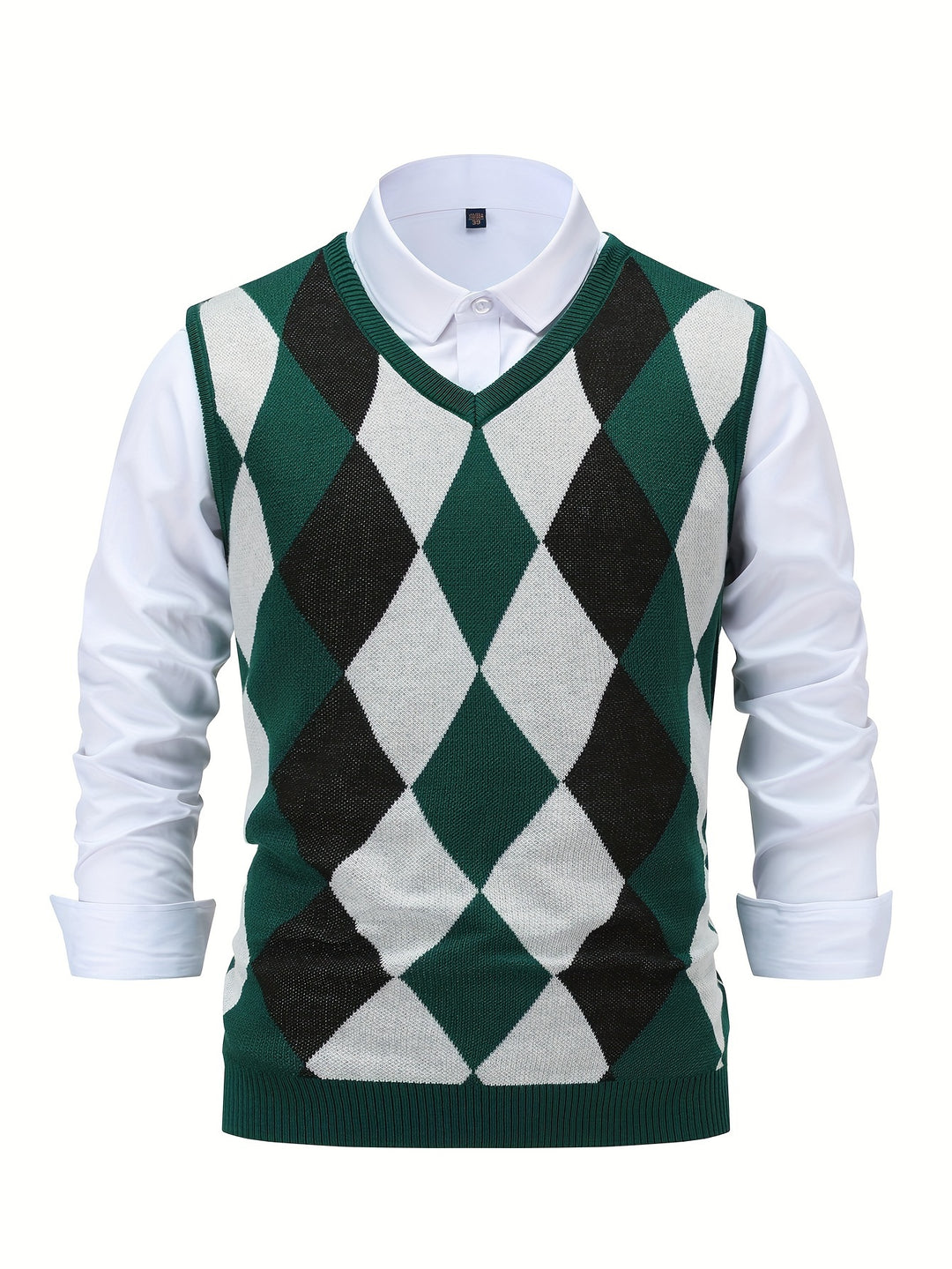 Chandler | Classic Argyle Sweater Vest
