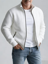 Sullivan | Textured Stand-Collar Jacket