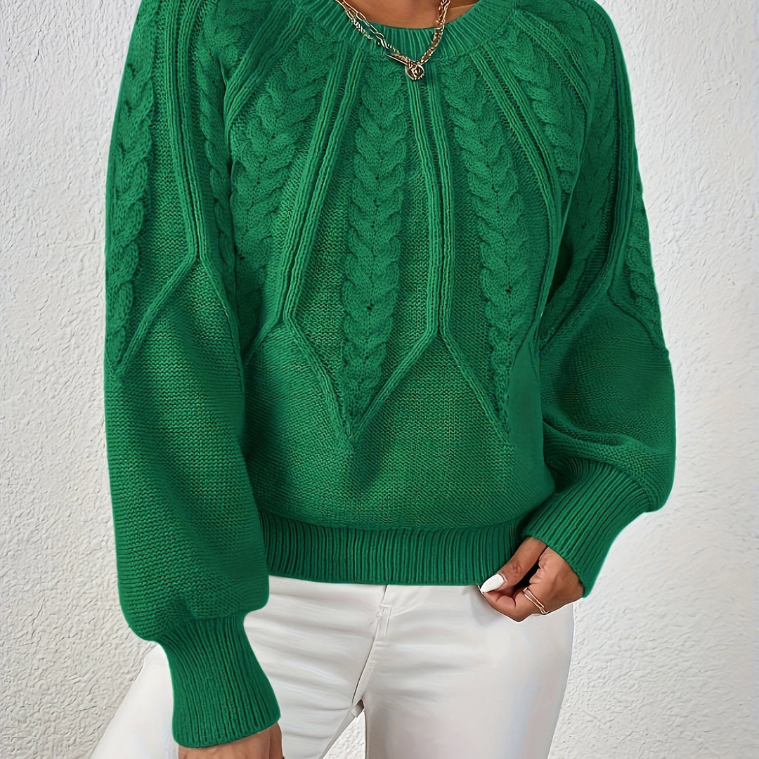 Eleanor | Relaxed Cable-Knit Sweater