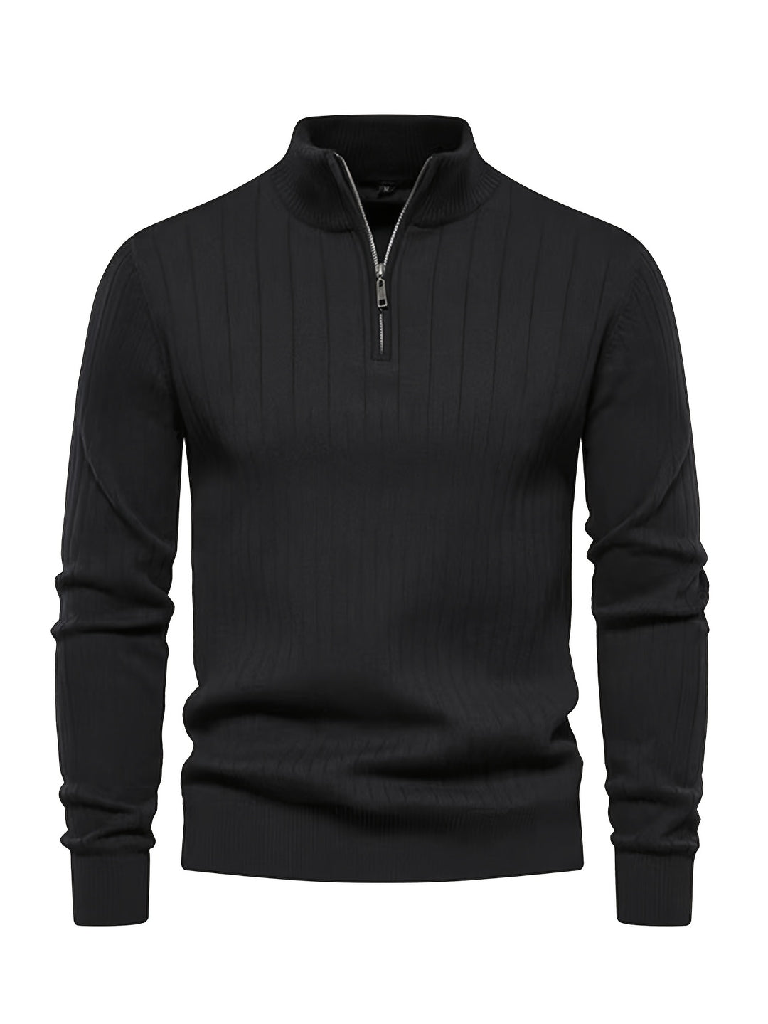 Reid | Quarter-Zip Stand Collar Sweater
