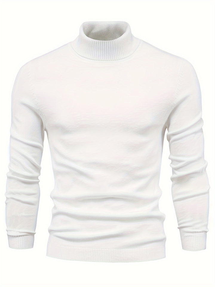 Malcolm | Classic Mock-Neck Sweater