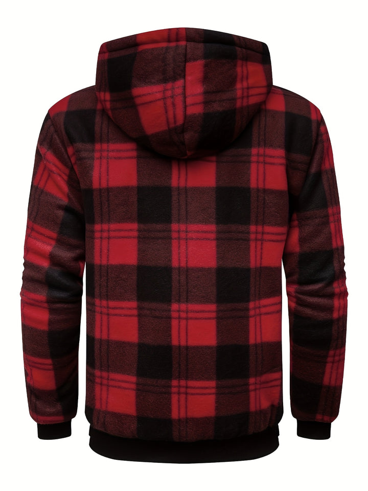 Declan | Cozy Hooded Zip-Up Jacket