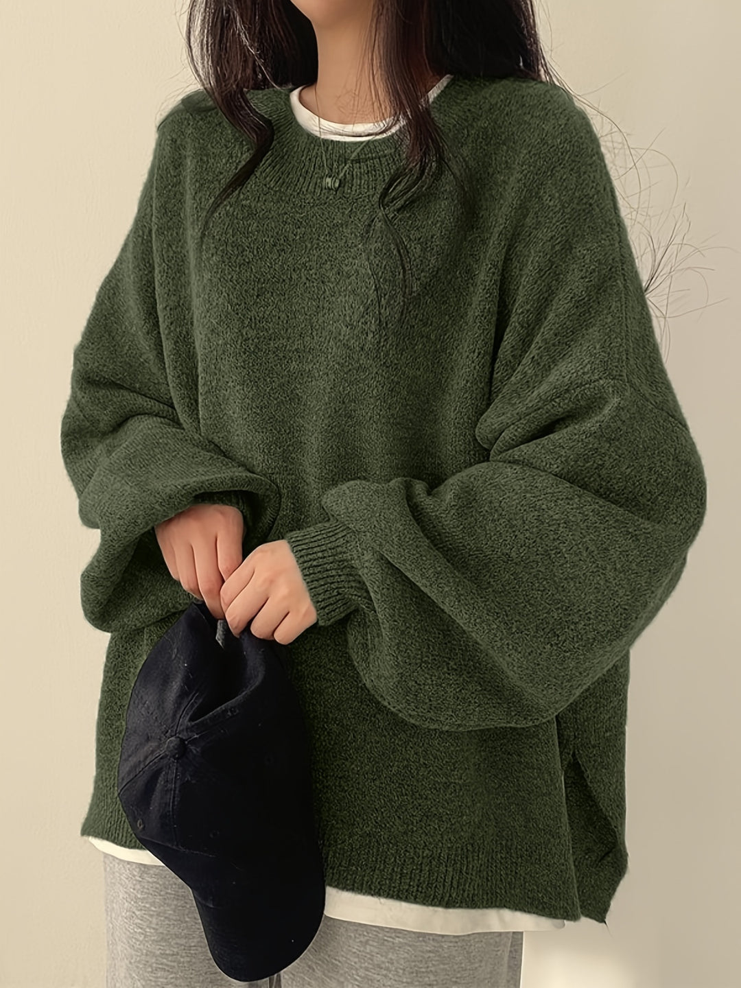 Rachel | Relaxed Drop-Shoulder Sweater