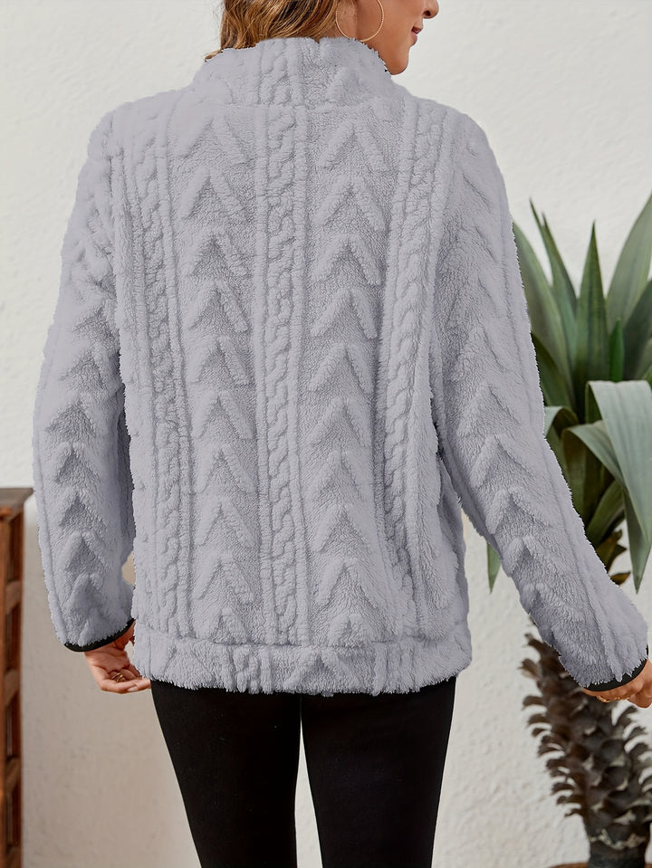 Delilah | Cozy Half-Zip Pullover