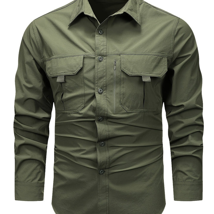 Duncan | Rugged Multi-Pocket Cargo Shirt