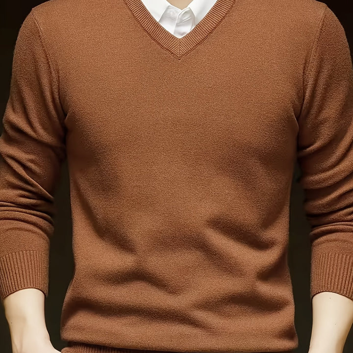 Emory | Classic V-Neck Pullover