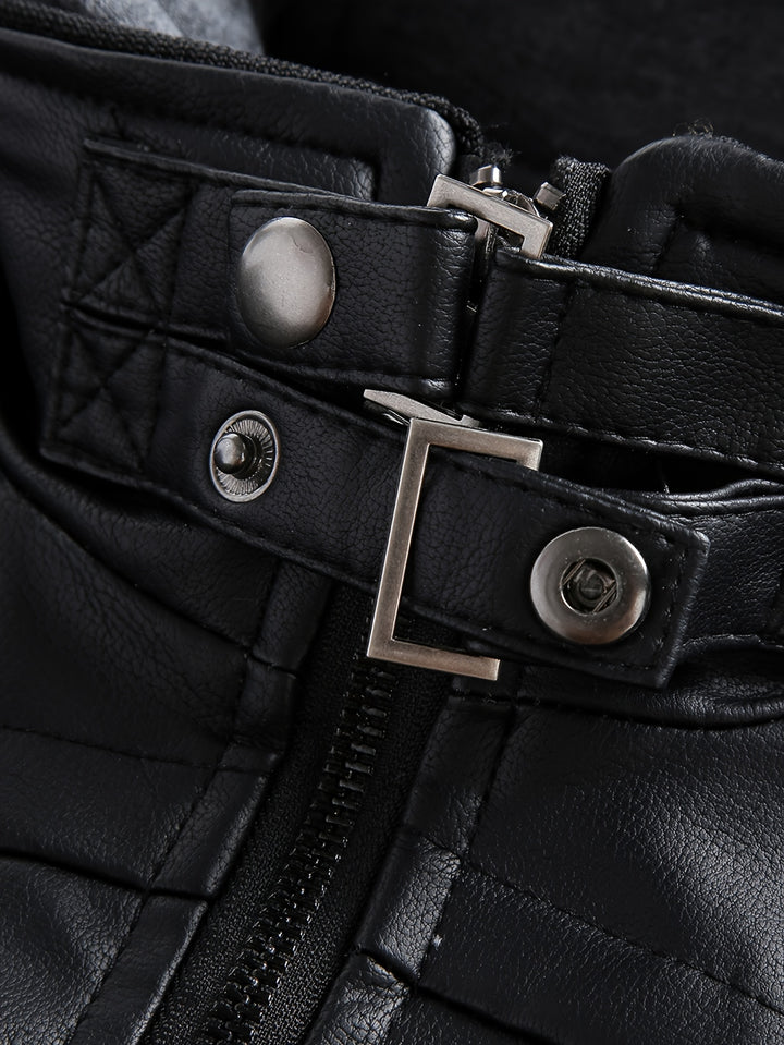 Maddox | Hooded Moto Jacket