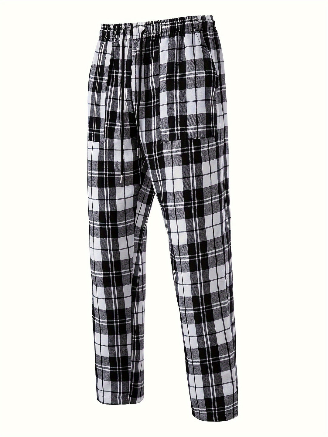 Damon | Relaxed Plaid Lounge Pants