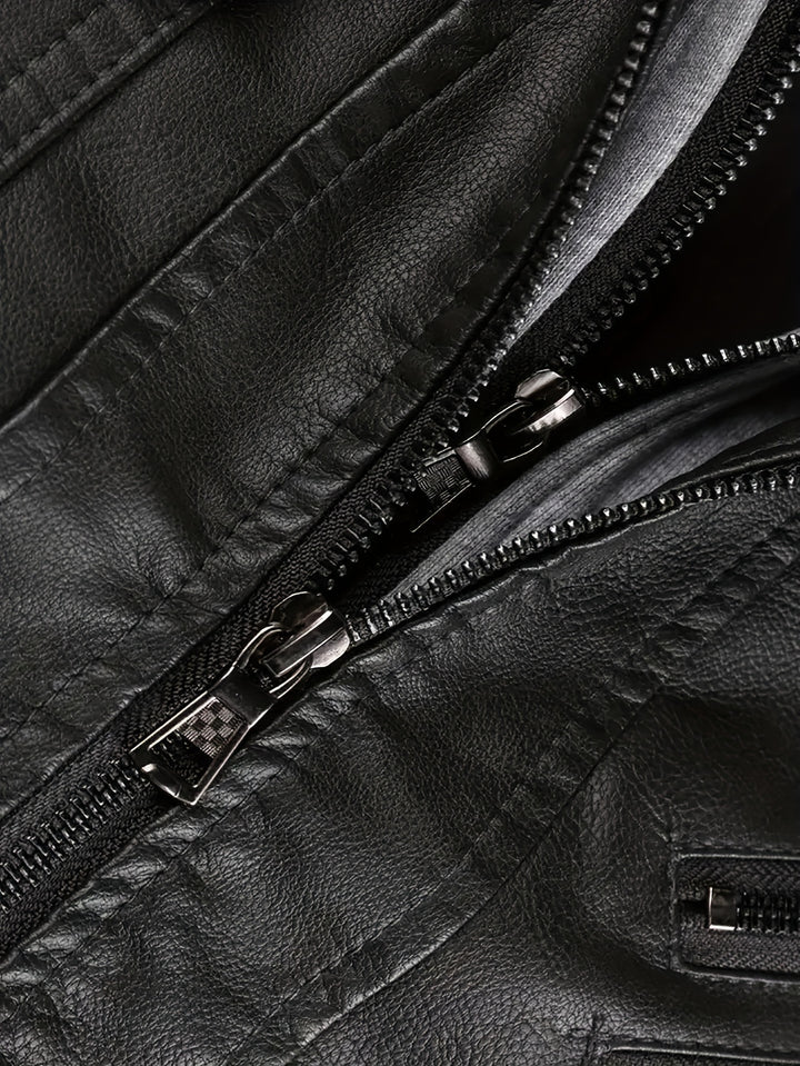 Maddox | Hooded Moto Jacket