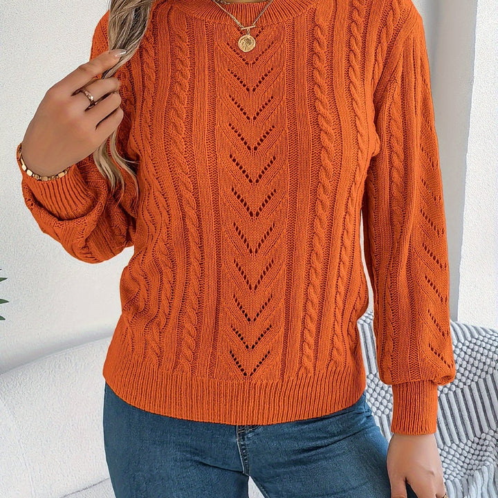 Blythe | Cable-Knit Textured Sweater