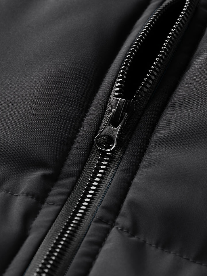 Bruce | Quilted Hooded Winter Jacket