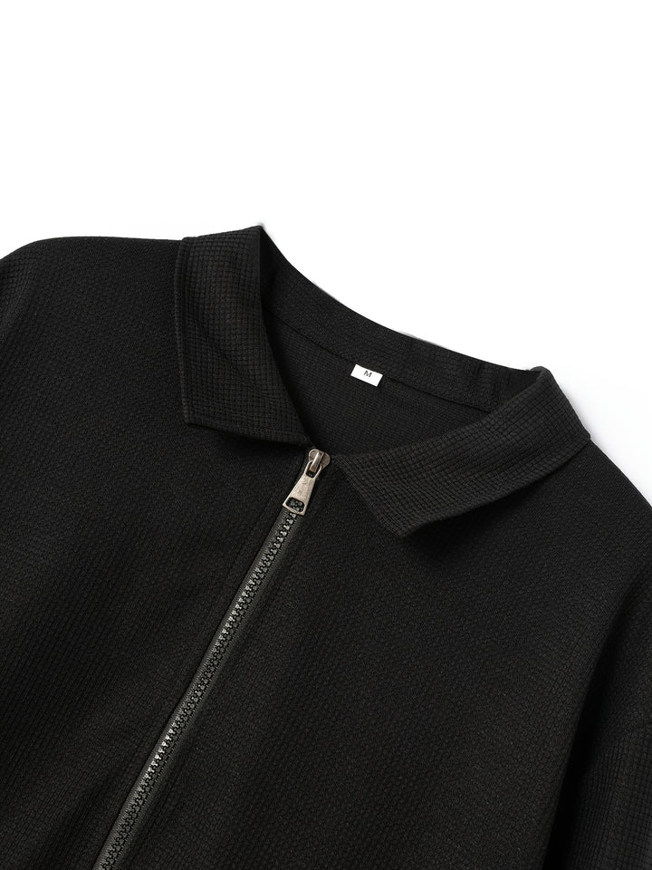 Cameron | Textured Zip Jacket