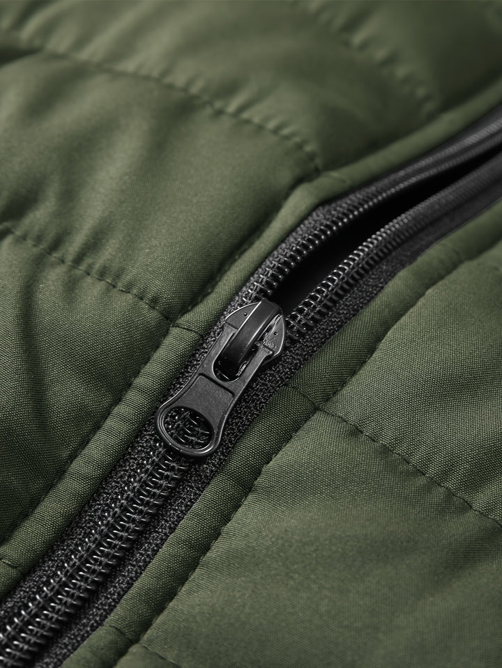 Donovan | Quilted Stand-Collar Vest