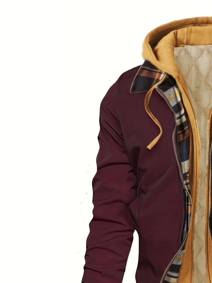 Bryson | Hooded Warm-Lined Zip Jacket