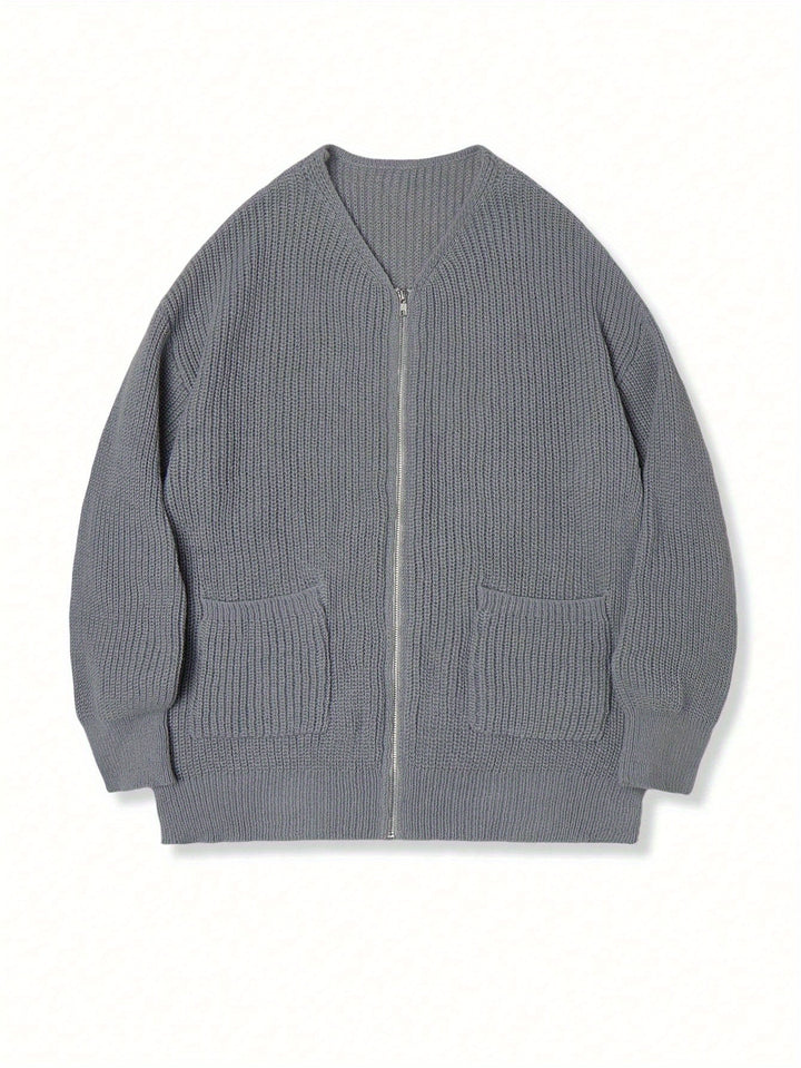 Alistair | Relaxed Zip-Up Cardigan