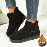 Adrienne | Cozy Platform Ankle Boots